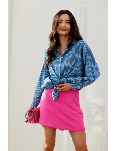 Olly - Oversize Damenhemd mit Longline-Silhouette & klassischem Kragen | Roco Fashion