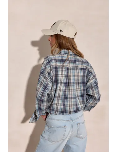 Salina – Oversize Karohemd mit modernem Schnitt und langen Ärmeln | Roco Fashion