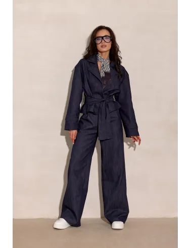 Liora – krótka kurtka wiązana w talii o eleganckim kroju | Roco Fashion